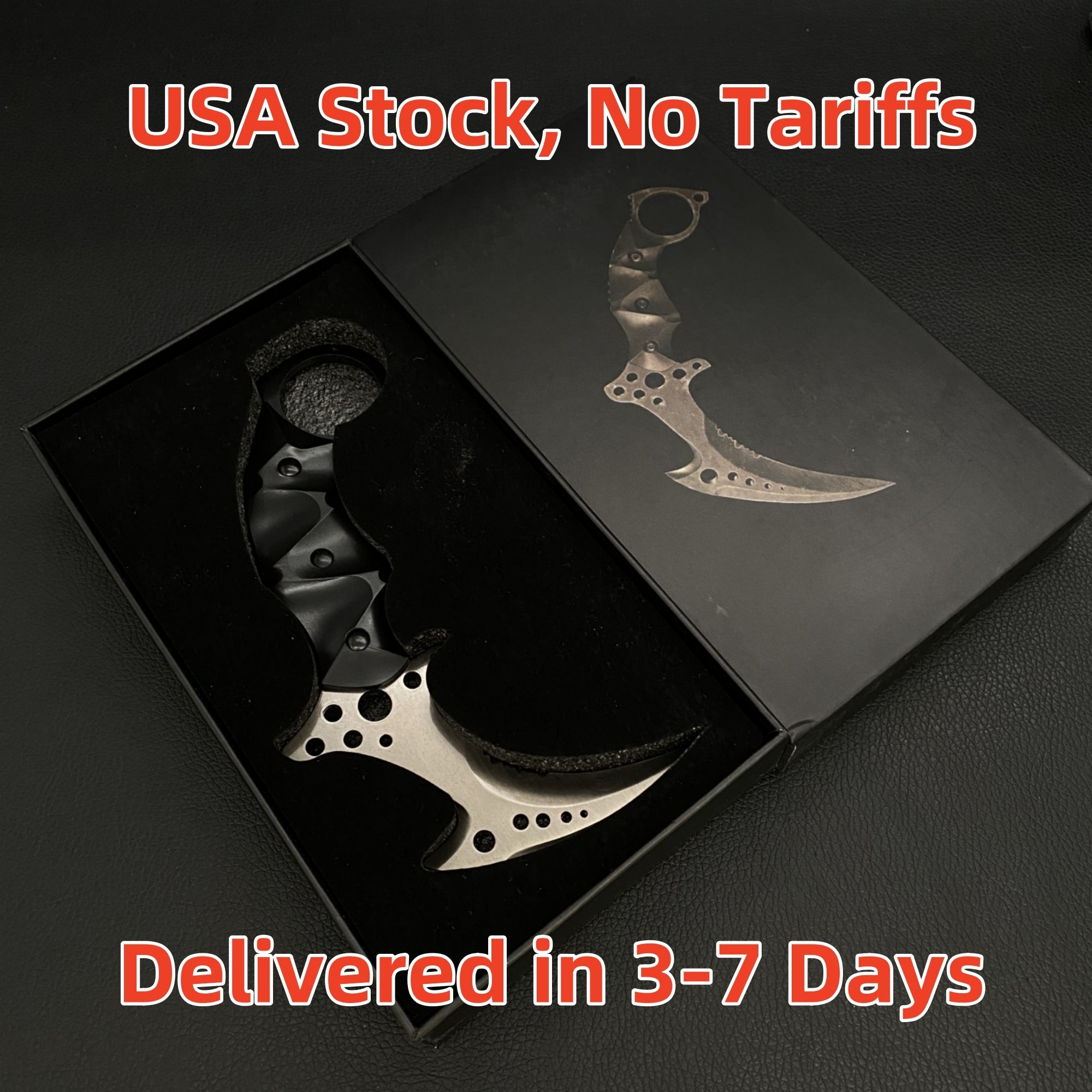 Re8 Chris Karambit Blunt Blade Metal Replica USA Only Re8 Karambit(USA Stock) - Tophatter Daily Deals