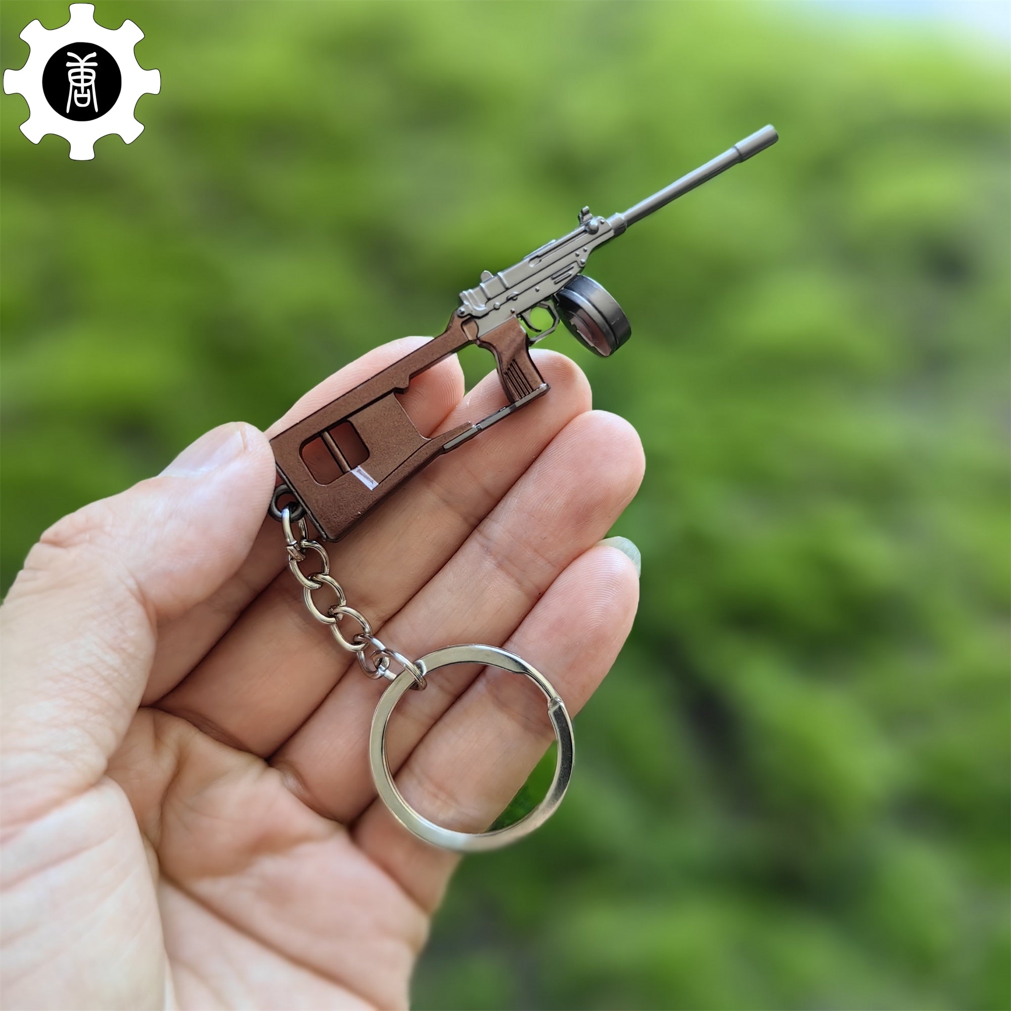 RE8 Metal Mini Gun Keychain 6 In 1 Pack V61 - Tophatter Daily Deals