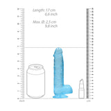 REALROCK Crystal Clear – 6 Inch Realistic Dildo With Balls > Dildos > Realistic Dildos - Tophatter Daily Deals