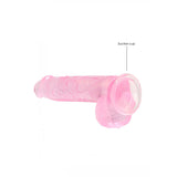 RealRock 6 Inch Crystal Clear Dildo with Suction Cup > Dildos > Realistic Dildos - Tophatter Daily Deals