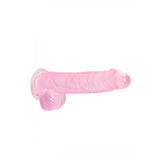 RealRock 6 Inch Crystal Clear Dildo with Suction Cup > Dildos > Realistic Dildos - Tophatter Daily Deals