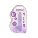 REALROCK 6'' Realistic Dildo With Balls - 15.2 cm Dong, Purple > Dildos > Realistic Dildos - Tophatter Daily Deals
