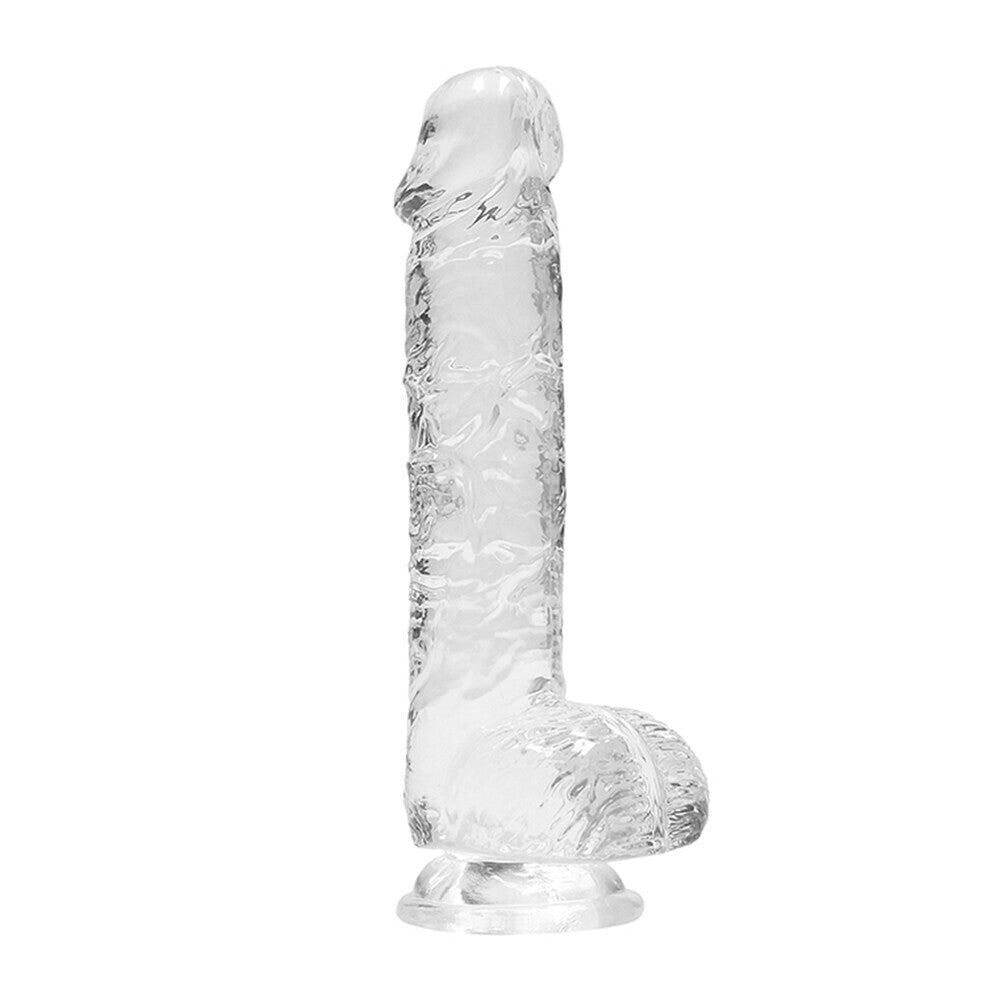 RealRock 6 Inch Transparent Crystal Clear Dildo – Realistic Body-Safe Dildo > Dildos > Realistic Dildos - Tophatter Daily Deals