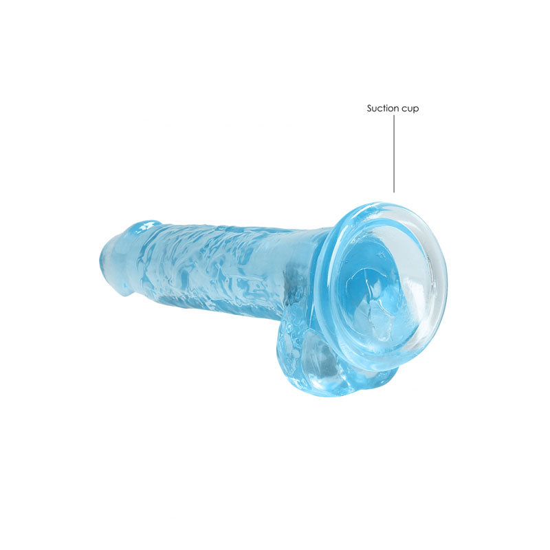 REALROCK Crystal Clear 7 Inch Realistic Dildo With Balls > Dildos > Realistic Dildos - Tophatter Daily Deals