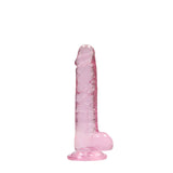 REALROCK Crystal Clear (Transparent) – 7 Inch Realistic Dildo With Balls > Dildos > Realistic Dildos - Tophatter Daily Deals