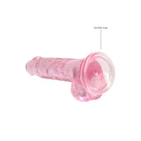 REALROCK Crystal Clear (Transparent) – 7 Inch Realistic Dildo With Balls > Dildos > Realistic Dildos - Tophatter Daily Deals