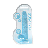 REALROCK 8'' Realistic Dildo With Balls - 20.3 cm Dong in Blue > Dildos > Realistic Dildos - Tophatter Daily Deals