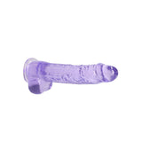RealRock Crystal Clear 9 Inch Realistic Dildo With Balls - Suction Cup Dildo > Dildos > Realistic Dildos - Tophatter Daily Deals