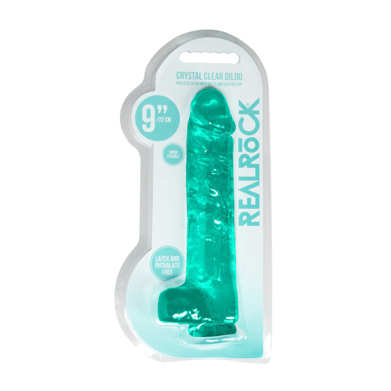 RealRock Realistic Dildo With Balls 9 Inch – Realistic Dildo > Dildos > Realistic Dildos - Tophatter Daily Deals