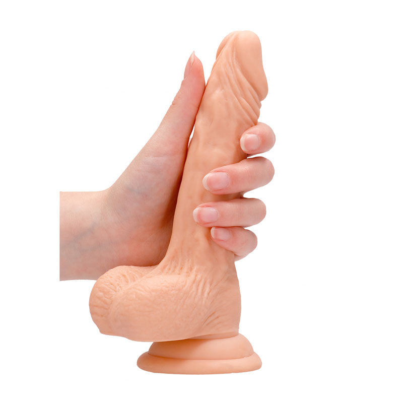 RealRock 7 Inch Realistic Dildo with Balls – Lifelike Phthalate-Free Dildo > Dildos > Realistic Dildos - Tophatter Daily Deals