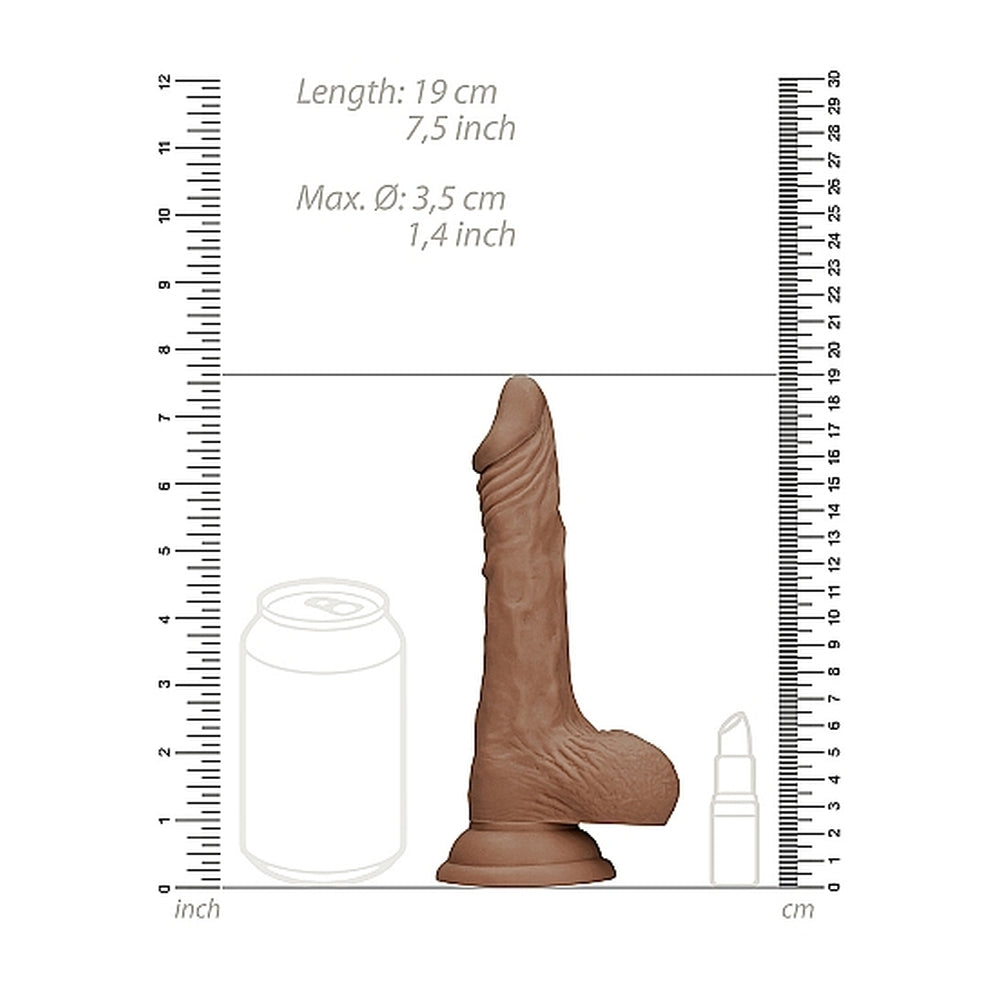 RealRock 7 Inch Dong with Testicles – Lifelike Dildo > Dildos > Realistic Dildos - Tophatter Daily Deals