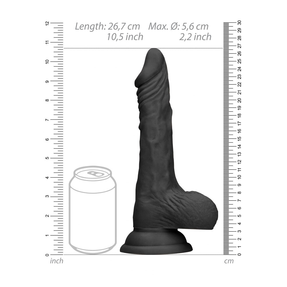 REALROCK 10 Inch Realistic Dong with Balls – Lifelike Dildo > Dildos > Large Dildos - Tophatter Daily Deals