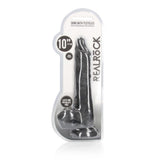 REALROCK 10 Inch Realistic Dong with Balls – Lifelike Dildo > Dildos > Large Dildos - Tophatter Daily Deals