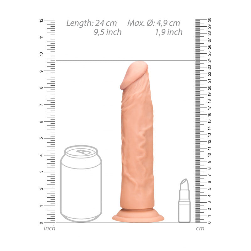 RealRock 9 Inch Realistic Dildo – Phthalate-Free Silicone Dong > Dildos > Realistic Dildos - Tophatter Daily Deals