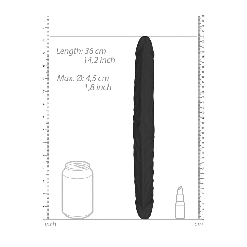 RealRock 14 Inch Double Dildo – Realistic Soft-TPE Double Dong > Dildos > Double Dildos - Tophatter Daily Deals