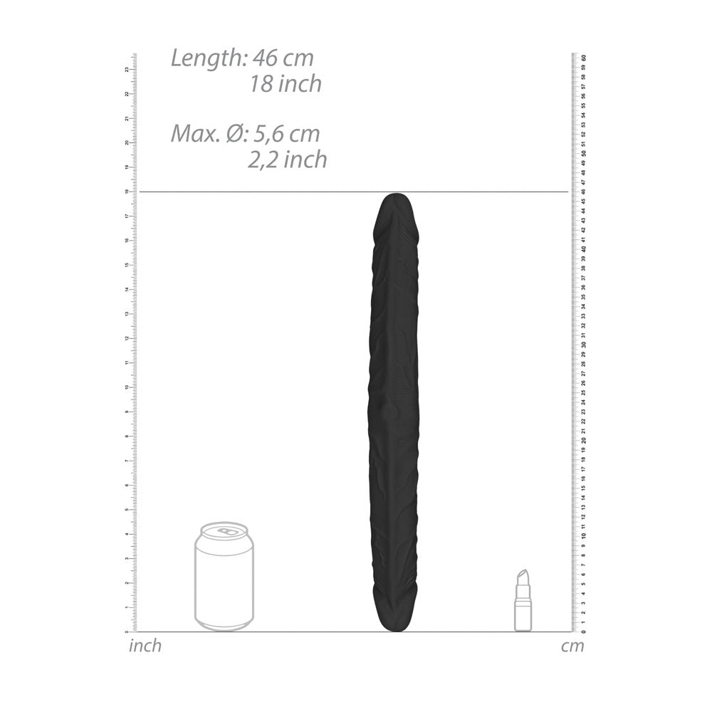 Realrock 18 Inch Double Dildo – Lifelike Phthalate-Free Double Dong > Dildos > Double Dildos - Tophatter Daily Deals