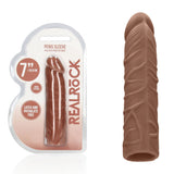 RealRock 7 Inch Penis Extender Sleeve – Body-Safe Penis Extension > Sex Toys For Men > Penis Sleeves - Tophatter Daily Deals