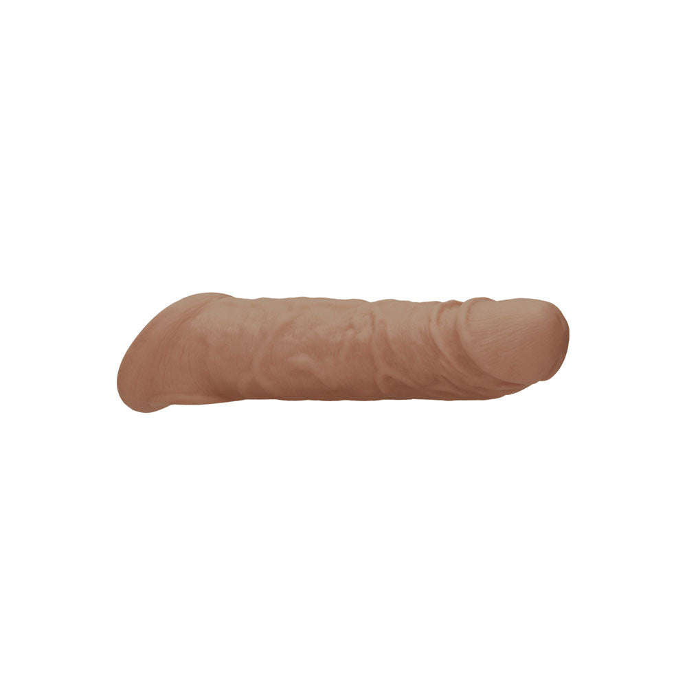 Realrock 8 Inch Realistic Penis Extender with Rings – Penis Extension Sleeve > Sex Toys For Men > Penis Sleeves - Tophatter Daily Deals