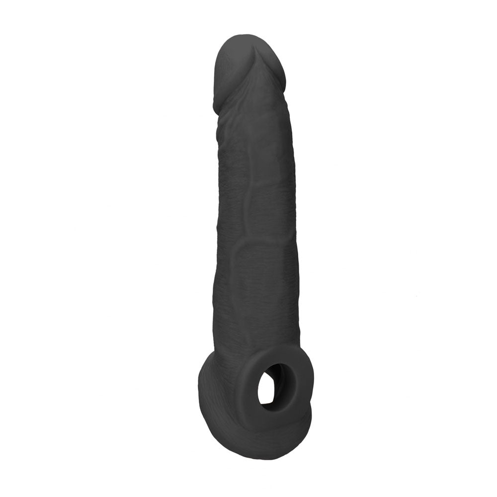 Realrock Realistic Penis Extender 9 Inch Phthalate-Free Penis Extension Sleeve > Sex Toys For Men > Penis Sleeves - Tophatter Daily Deals