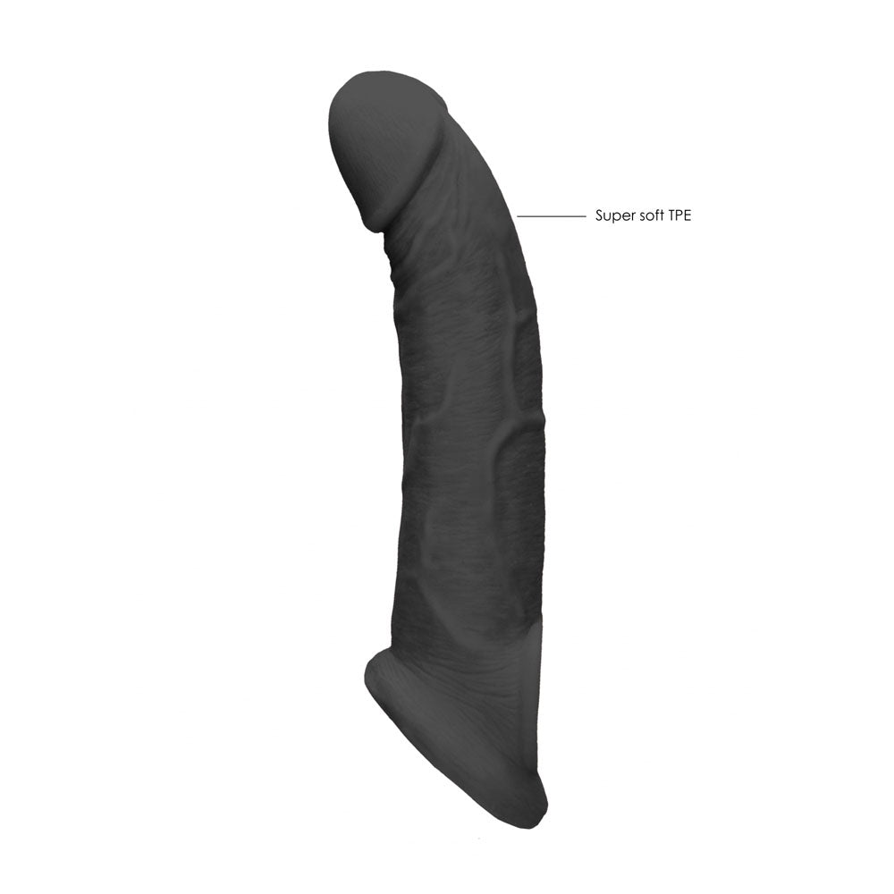 Realrock Realistic Penis Extender 9 Inch Phthalate-Free Penis Extension Sleeve > Sex Toys For Men > Penis Sleeves - Tophatter Daily Deals