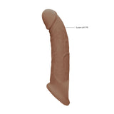 RealRock 9 Inch Penis Sleeve – Phthalate-Free Body-Safe Sleeve > Sex Toys For Men > Penis Sleeves - Tophatter Daily Deals