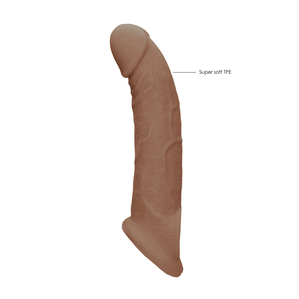 RealRock 9 Inch Penis Sleeve – Phthalate-Free Body-Safe Sleeve > Sex Toys For Men > Penis Sleeves - Tophatter Daily Deals
