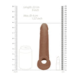 RealRock 9 Inch Penis Sleeve – Phthalate-Free Body-Safe Sleeve > Sex Toys For Men > Penis Sleeves - Tophatter Daily Deals
