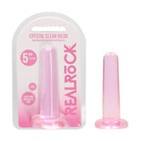 REALROCK Crystal Clear 13.5 cm Dildo With Suction Cup > Dildos > Realistic Dildos - Tophatter Daily Deals
