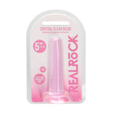 REALROCK Crystal Clear 13.5 cm Dildo With Suction Cup > Dildos > Realistic Dildos - Tophatter Daily Deals