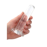 REALROCK Crystal Clear Dildo With Suction Cup – 13.5 cm Dildo > Dildos > Slim Dildos - Tophatter Daily Deals
