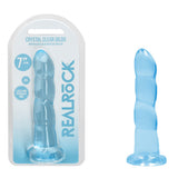 RealRock Crystal Clear 17 cm Dildo with Suction Base > Dildos > Realistic Dildos - Tophatter Daily Deals