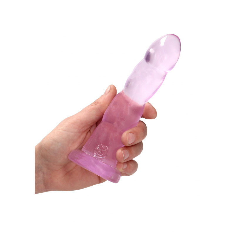 REALROCK Crystal Clear Dildo With Suction Cup – Non Realistic Dildo > Dildos > Neutral Dildos - Tophatter Daily Deals