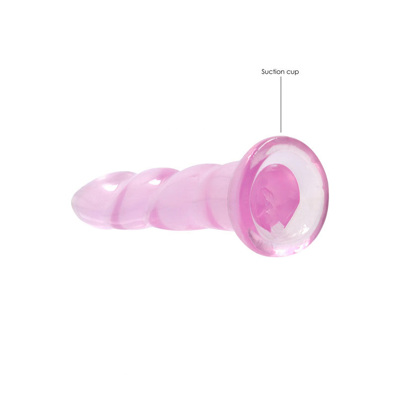 REALROCK Crystal Clear Dildo With Suction Cup – Non Realistic Dildo > Dildos > Neutral Dildos - Tophatter Daily Deals
