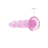 REALROCK Crystal Clear Dildo With Suction Cup – Non Realistic Dildo > Dildos > Neutral Dildos - Tophatter Daily Deals