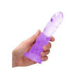 REALROCK Crystal Clear Dildo With Suction Base – Non Realistic Dildo > Dildos > Neutral Dildos - Tophatter Daily Deals