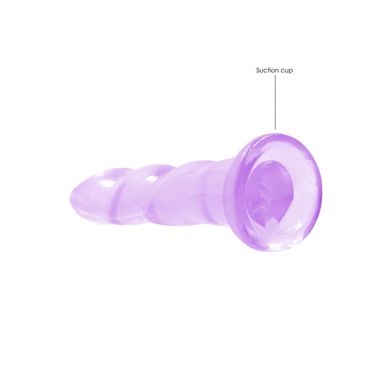 REALROCK Crystal Clear Dildo With Suction Base – Non Realistic Dildo > Dildos > Neutral Dildos - Tophatter Daily Deals