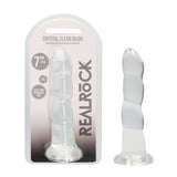 RealRock Clear Dildo with Suction Base – Non-Realistic Dildo > Dildos > Neutral Dildos - Tophatter Daily Deals