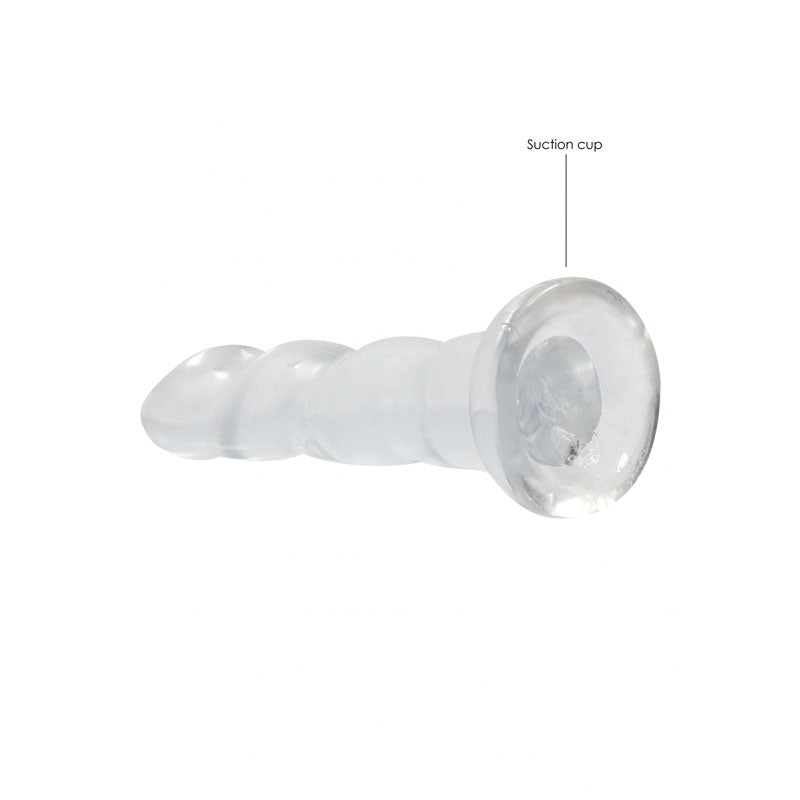 RealRock Clear Dildo with Suction Base – Non-Realistic Dildo > Dildos > Neutral Dildos - Tophatter Daily Deals