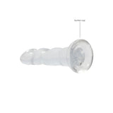 RealRock Clear Dildo with Suction Base – Non-Realistic Dildo > Dildos > Neutral Dildos - Tophatter Daily Deals