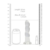RealRock Clear Dildo with Suction Base – Non-Realistic Dildo > Dildos > Neutral Dildos - Tophatter Daily Deals