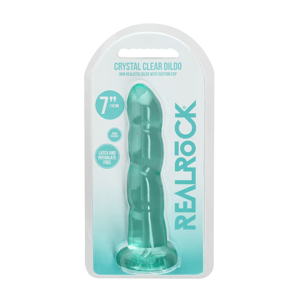 Realrock 17 cm Dildo With Suction Cup – Clear Dildo for Anal and Vaginal Use > Dildos > Realistic Dildos - Tophatter Daily Deals