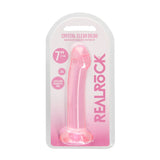 Realrock Crystal Clear Dildo With Suction Cup 17 cm - Dildo > Dildos > Realistic Dildos - Tophatter Daily Deals