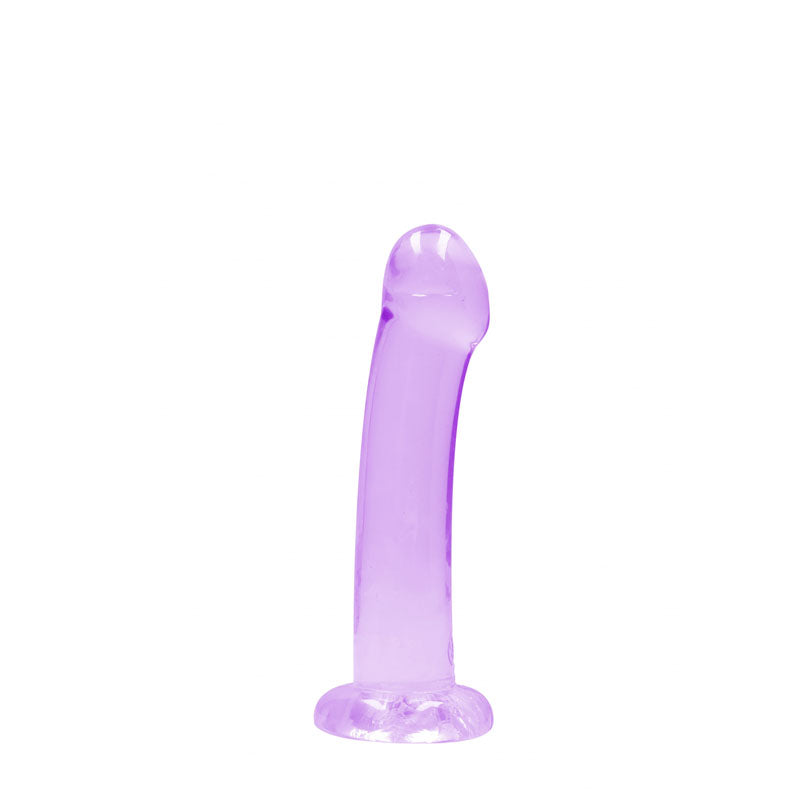 REALROCK Crystal Clear Dildo With Suction Cup – 17 cm Non-Realistic Dildo > Dildos > Neutral Dildos - Tophatter Daily Deals