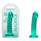 Realrock Crystal Clear Dildo 17 cm – Suction Cup Dildo > Dildos > Realistic Dildos - Tophatter Daily Deals