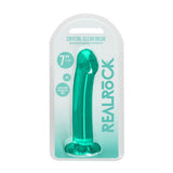 Realrock Crystal Clear Dildo 17 cm – Suction Cup Dildo > Dildos > Realistic Dildos - Tophatter Daily Deals