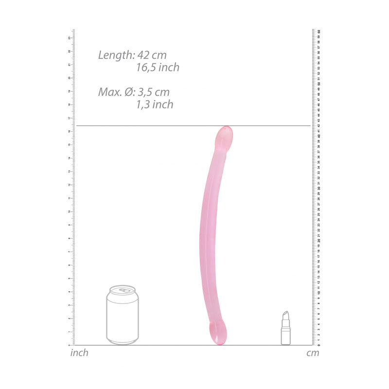 Realrock Non Realistic Double Dong 17 Inch Double Dong > Dildos > Double Dildos - Tophatter Daily Deals