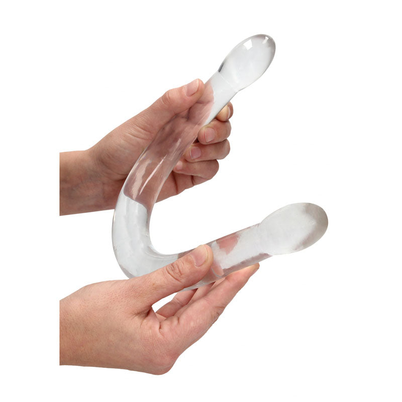 REALROCK Crystal Clear Double Dong – 17 Inch Double Dong > Dildos > Double Dildos - Tophatter Daily Deals