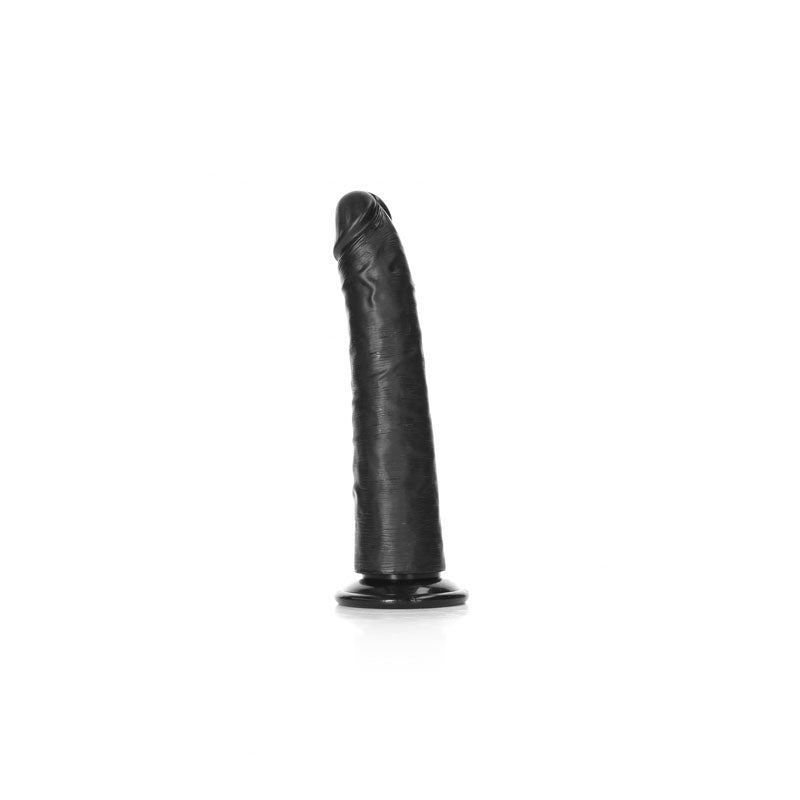 RealRock Realistic Slim Dildo with Suction Cup – 18cm Dildo > Dildos > Slim Dildos - Tophatter Daily Deals