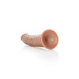 RealRock Realistic Slim Dildo (Tan) – 18 cm Firm and Soft-To-Touch Dong With Suction Cup > Dildos > Slim Dildos - Tophatter Daily Deals