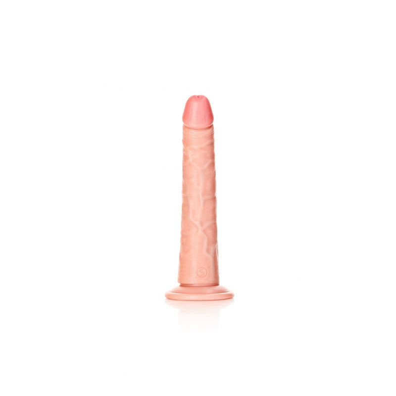 RealRock Realistic Slim Dildo with Suction Cup – 20.5cm Dildo > Dildos > Slim Dildos - Tophatter Daily Deals
